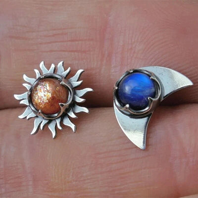 Sun Moon Earrings