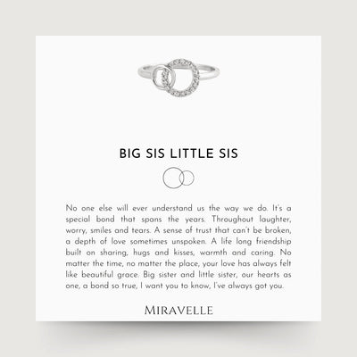 Luna Bond — Twin Circle Pavé Ring