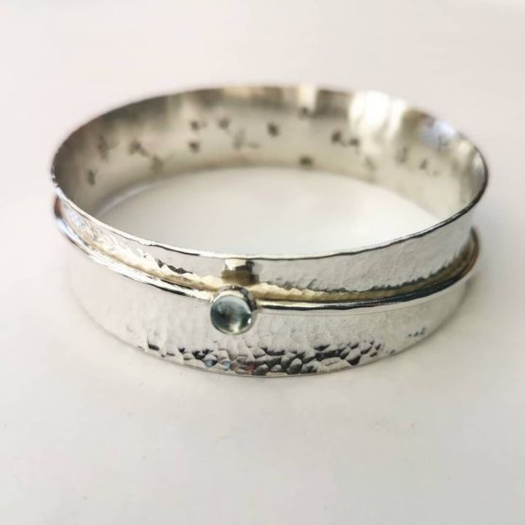 Vintage Brilliant Silver Ring