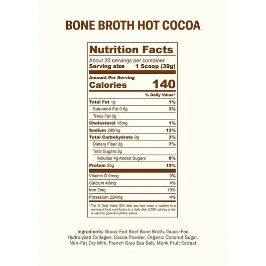 Bone Broth Hot Cocoa