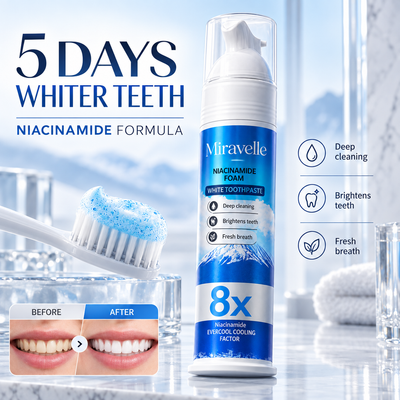 Niacinamide Foaming Charcoal Toothpaste