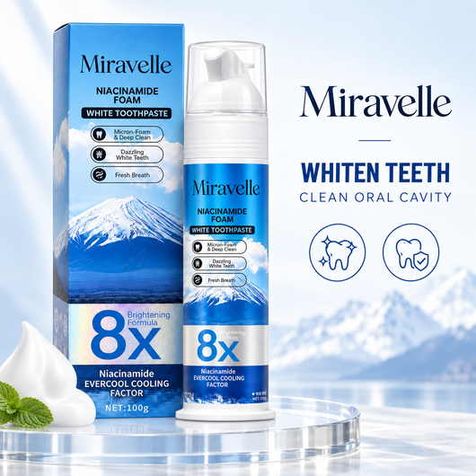 Niacinamide Foaming Charcoal Toothpaste