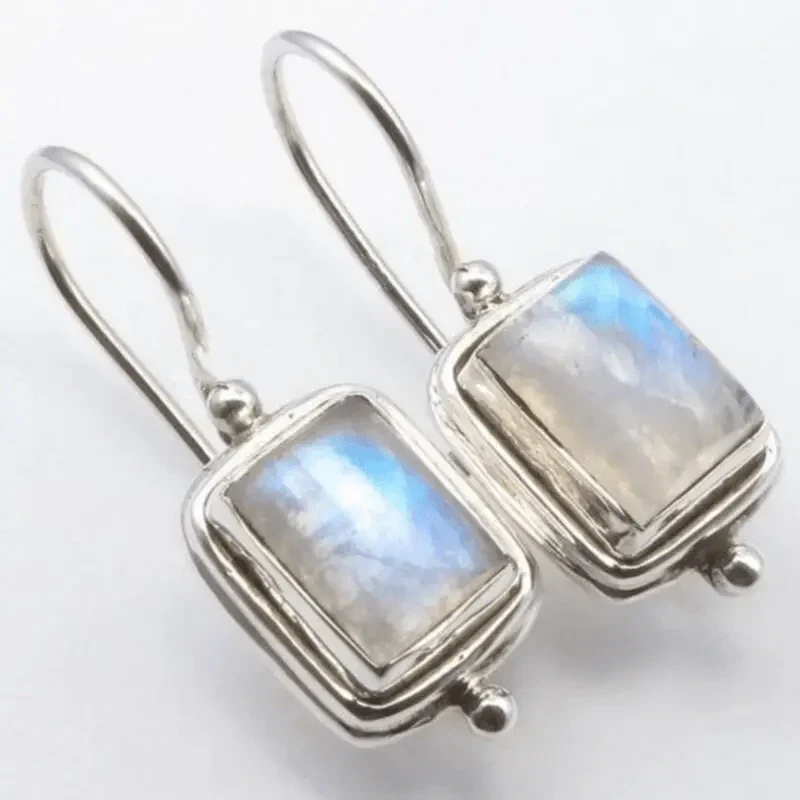 Vintage Moonstone Cubic Earrings